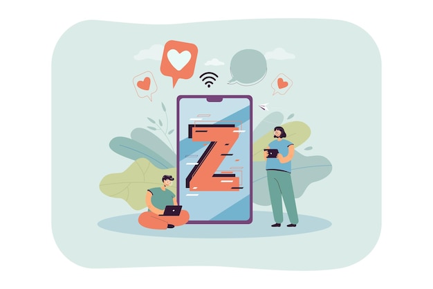 Giới trẻ với tiện ích và điện thoại khủng