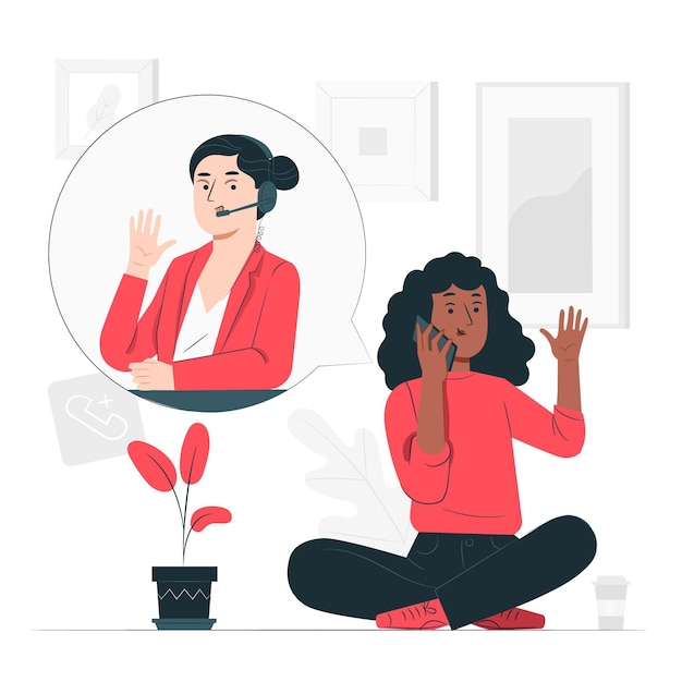 Minh họa khái niệm trung tâm cuộc gọi